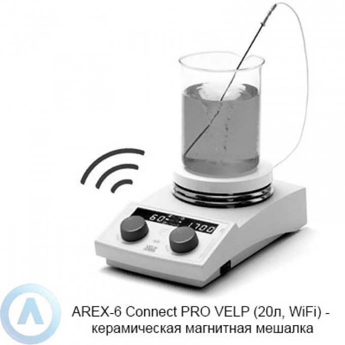 Магнитная мешалка с подогревом VELP SCIENTIFICA AREX-6 Connect PRO AREX-6-CONNECT-PRO